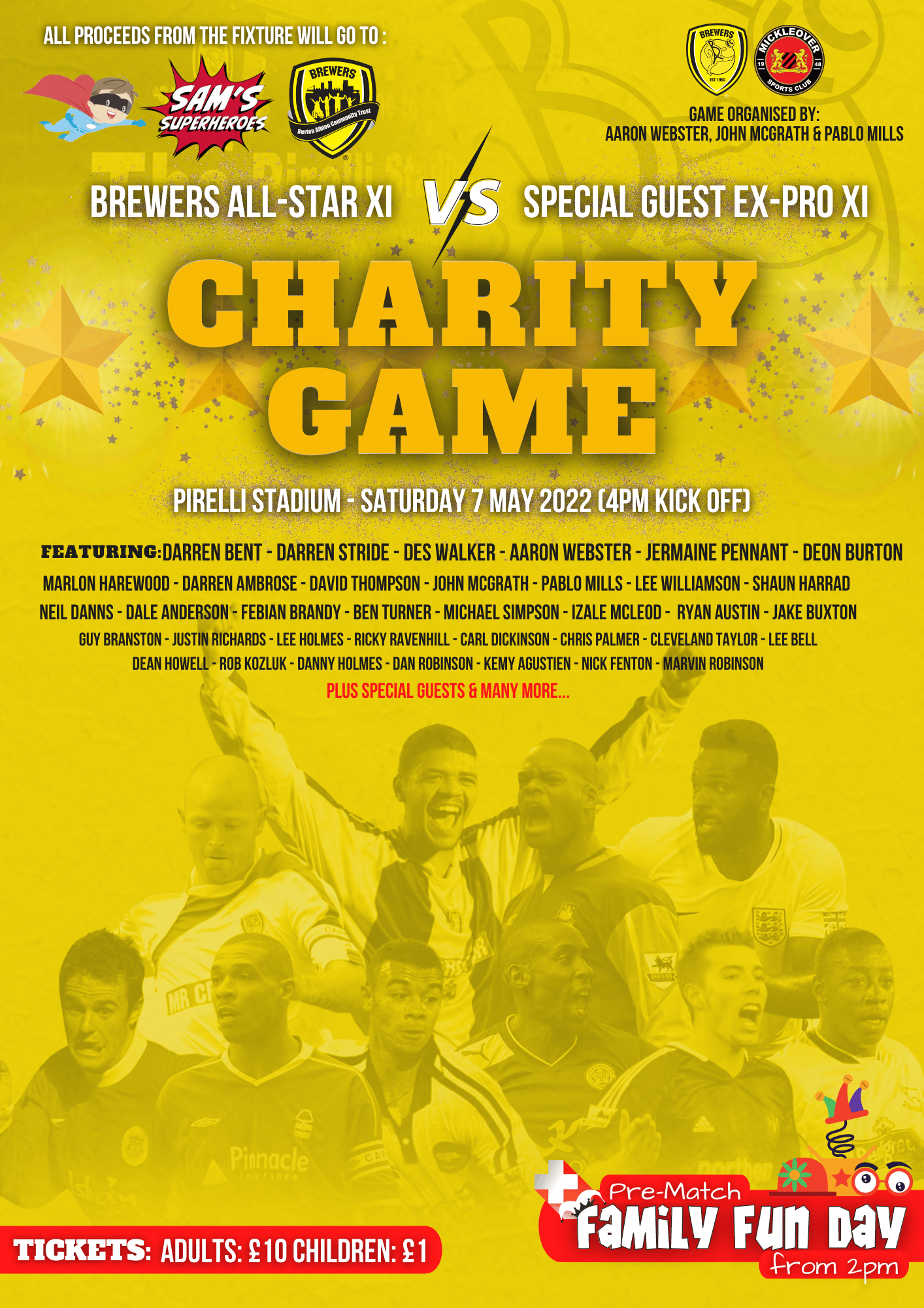 Charity football match