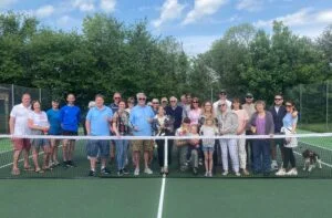 Local Tennis Court Donation