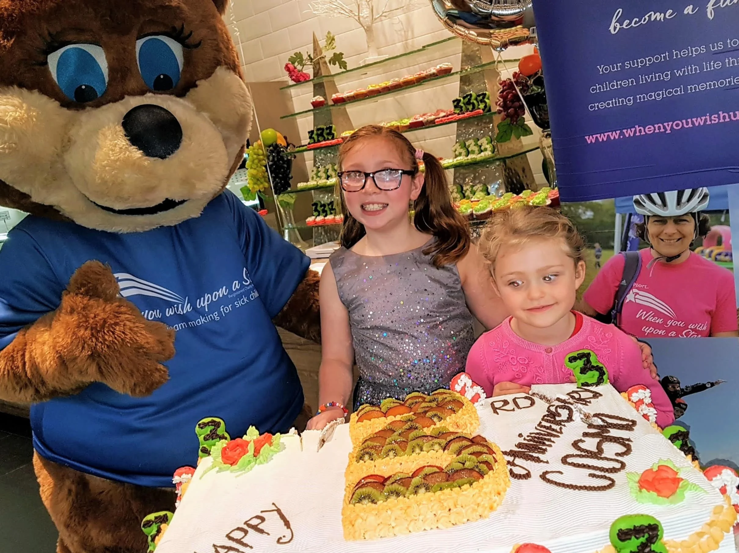 Amy Rhodes and Emily Thomas were invited to celebrate COSMO Nottingham's third birthday as part of the restaurant’s ongoing partnership with When You Wish Upon A Star charity.