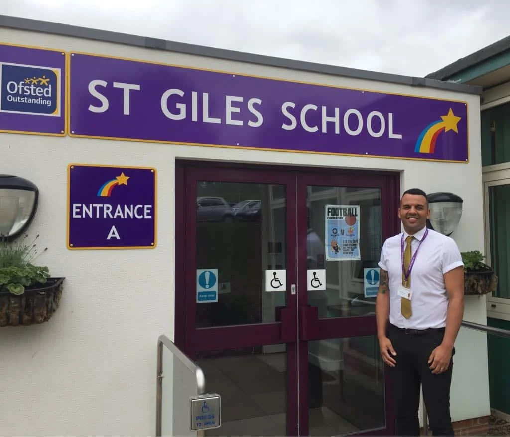 Clive Lawrence is the head teacher at St Giles School - Derby's only special school. Penguin PR; public relations, media and communications