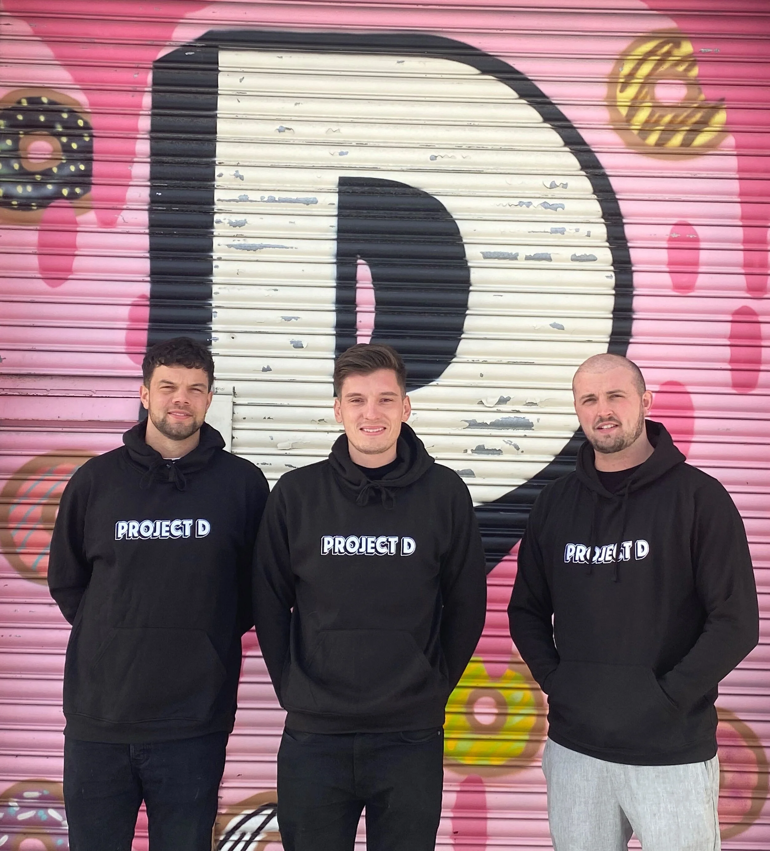 Project D co-owners (from left to right): Matthew Bond, Max Poynton and Jacob Watts are excited for the launch of their nationwide delivery initiative.