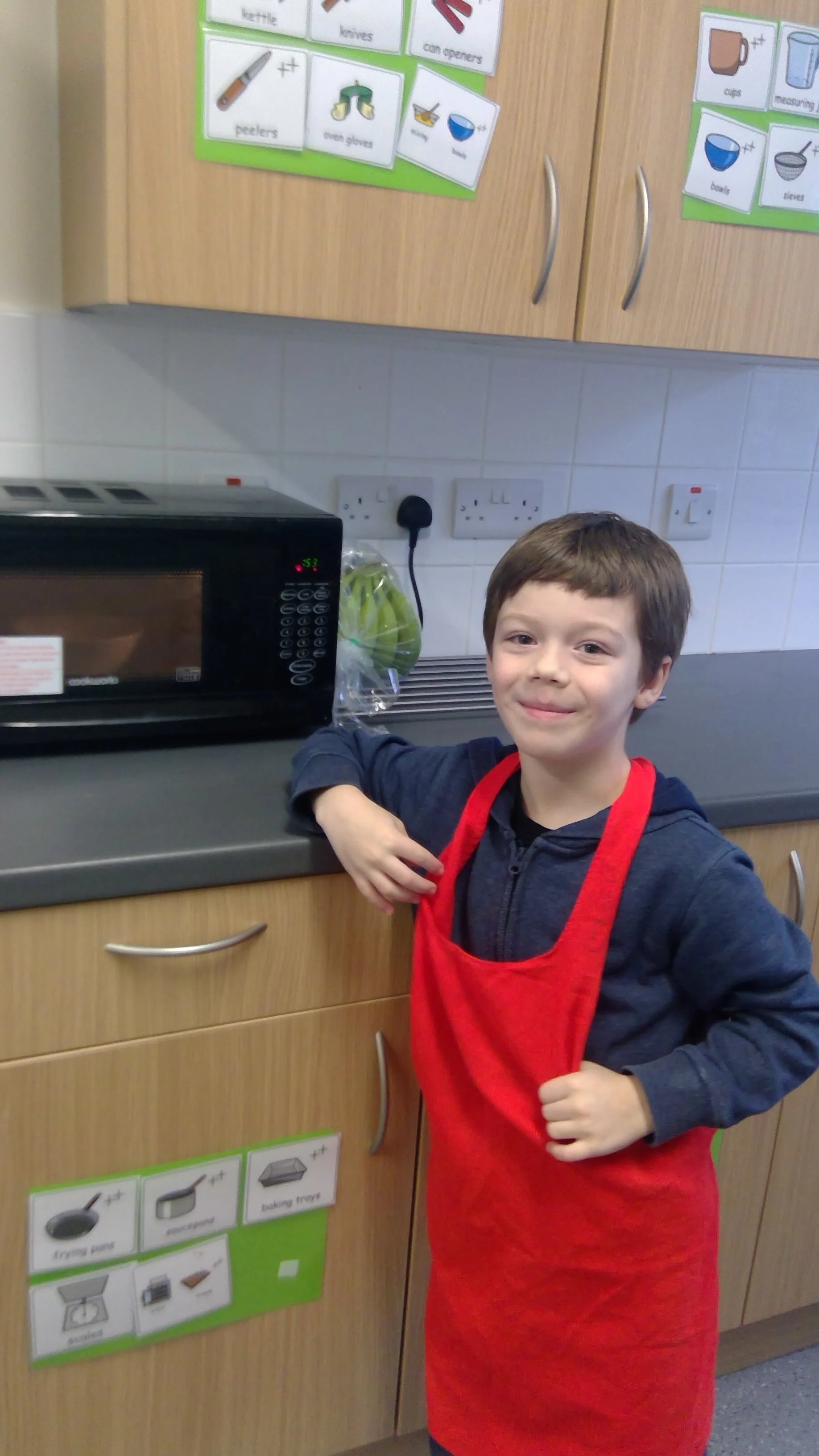 The Learning Kitchen at St Giles School is popular with both staff and pupils!