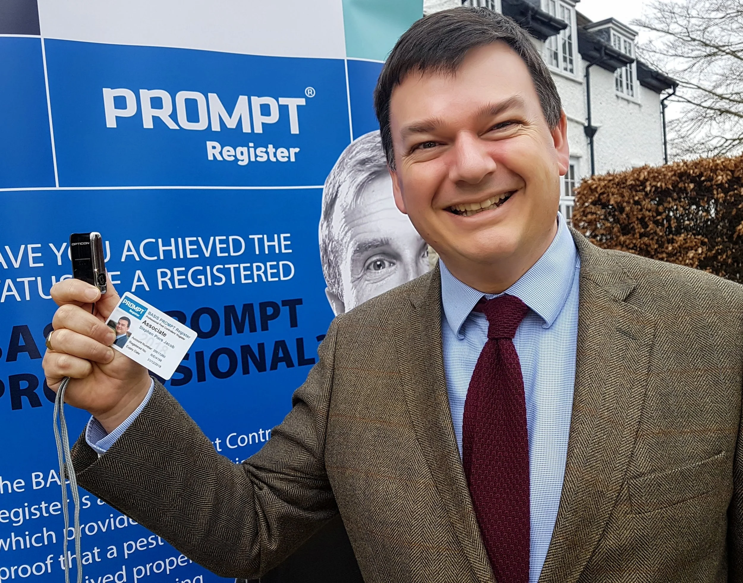 Stephen Jacob, chief executive of the PROMPT Register, which has changed its strapline to Registering Excellence in Pest Management to reflect the industry’s move from pest control to pest management. Penguin PR - public relations, media and communi…