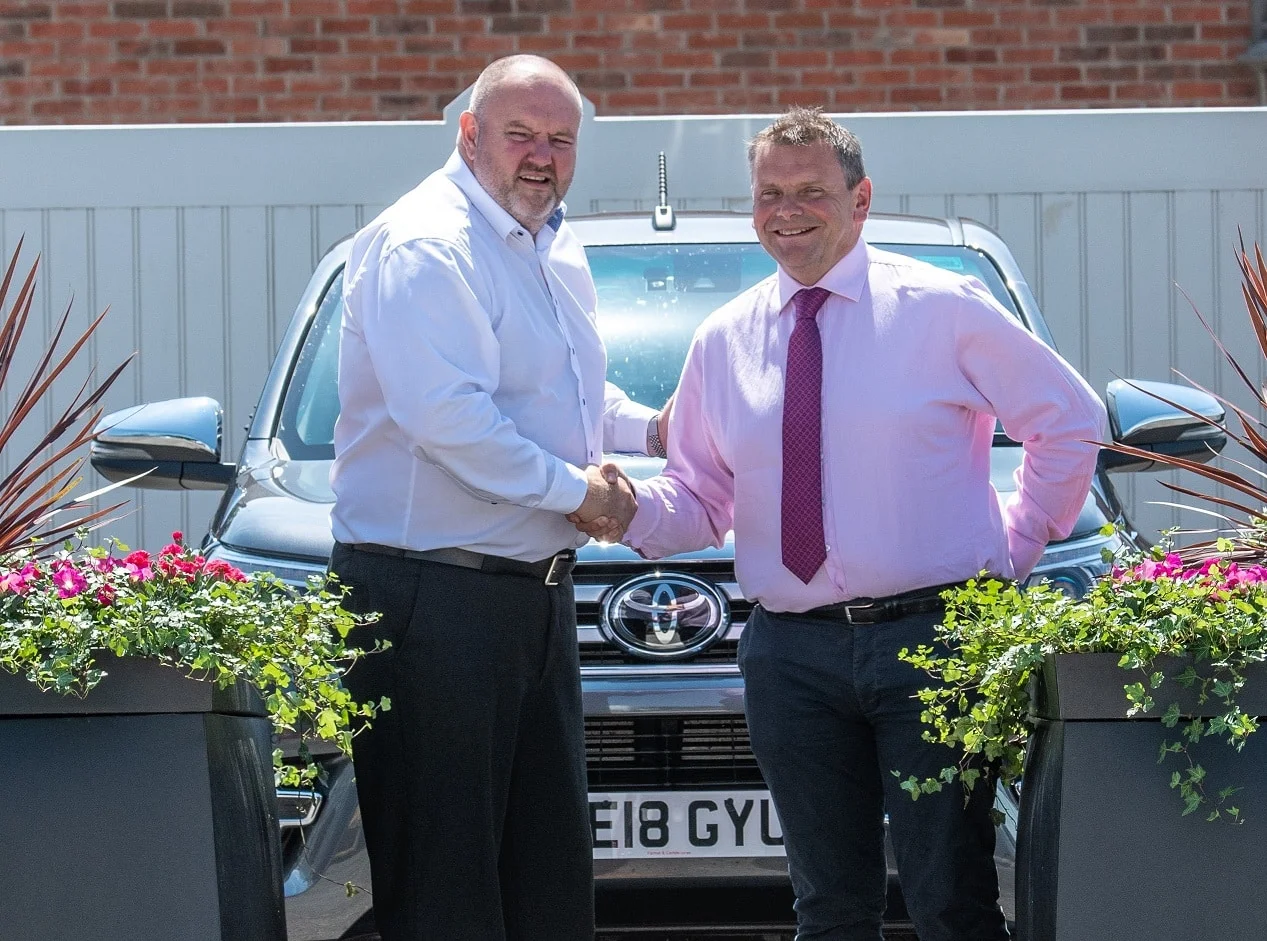 Tim Troman has joined Derbyshire-based Securiscape. He is pictured here with Mark Stone, managing director of Securiscape (left). Penguin PR: publiuc relations, media and communications