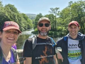 Lubrizol trio Claire and Tim Hollingshurst, with Rich Trevatt