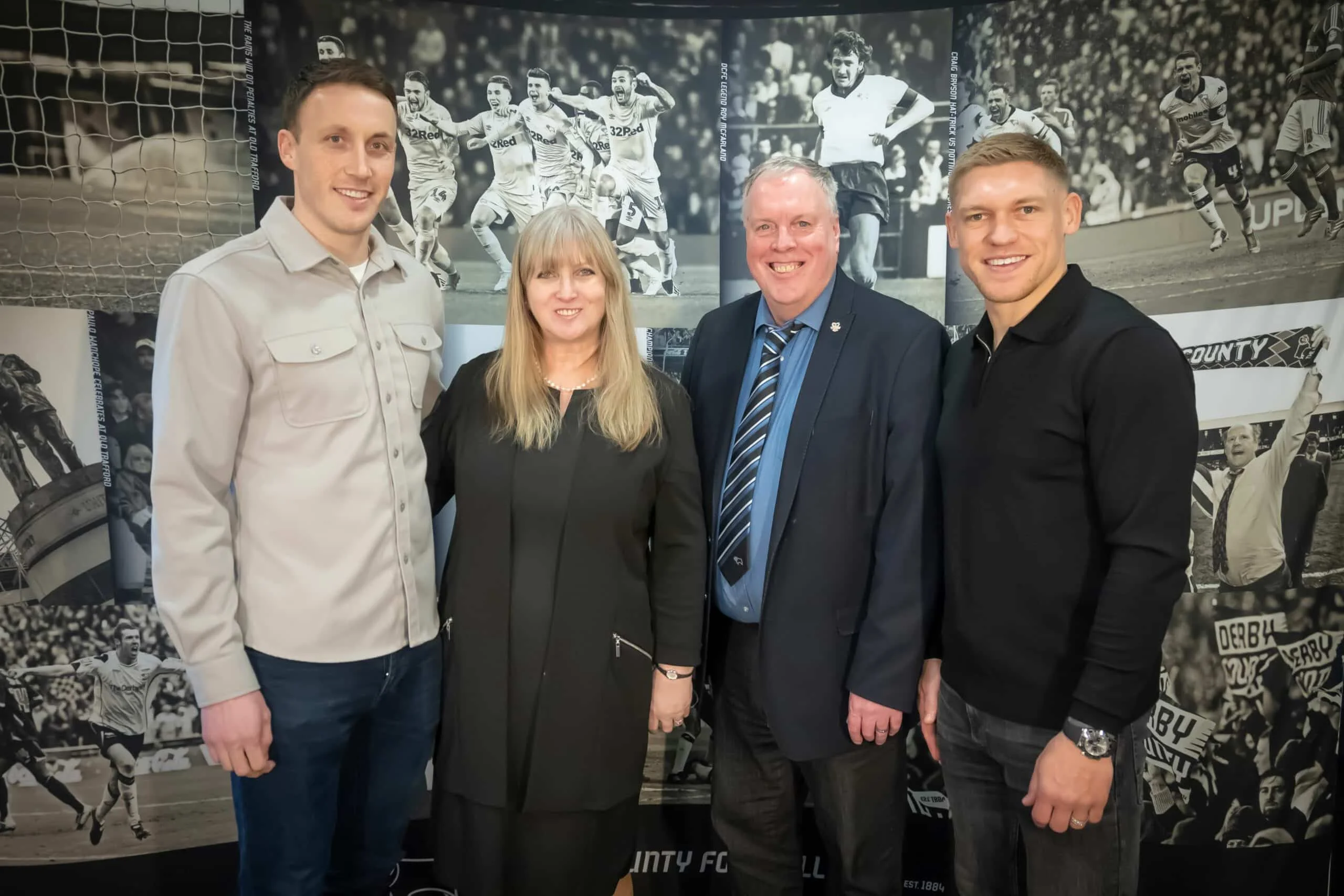 Craig Forsyth, Maria Hanson MBE, Mark Harrison and Martyn Waghorn (photo Victoria Wilcox)
