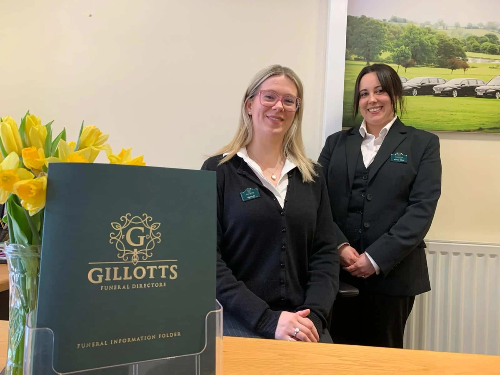 Hannah Chapman and Danni Allen of Gillotts Stapleford