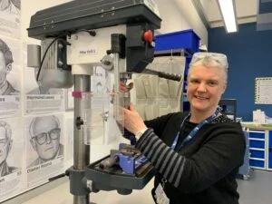 Joanna Young shaved her head for Cancer Research UK