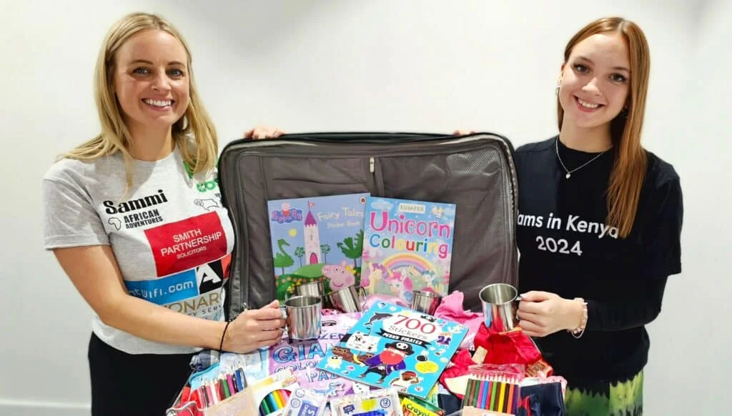 Mum and daughter Sammi and Lupita Allen are making a return to Kenya laden with goodies for local schoolchildren as part of a trip with the Derby County Community Trust.