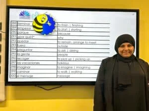 Hibbah Tahir made it to the finals after beating 70,00 other students