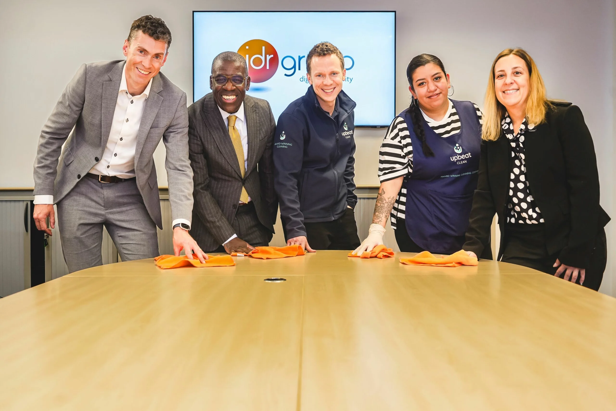 Upbeat Clean and JDR Group