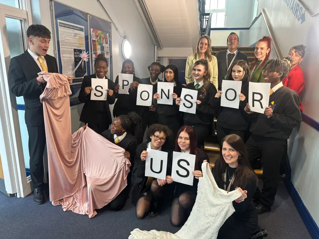 Students at the Bemrose School needed to raise money for their prom - and Derby's community heeded their call