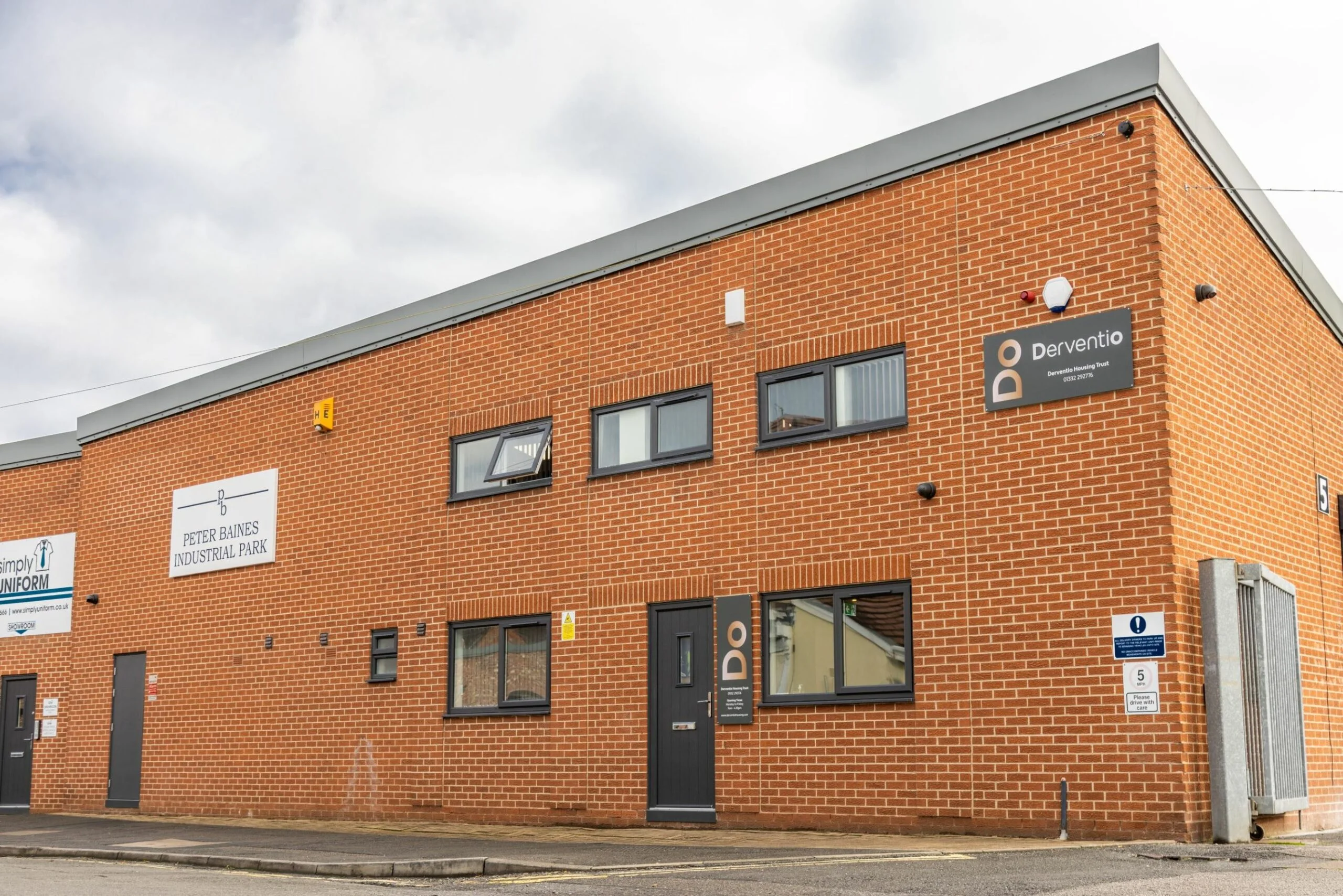 Derventio Housing Trust’s new premises: Alex Cantrill-Jones